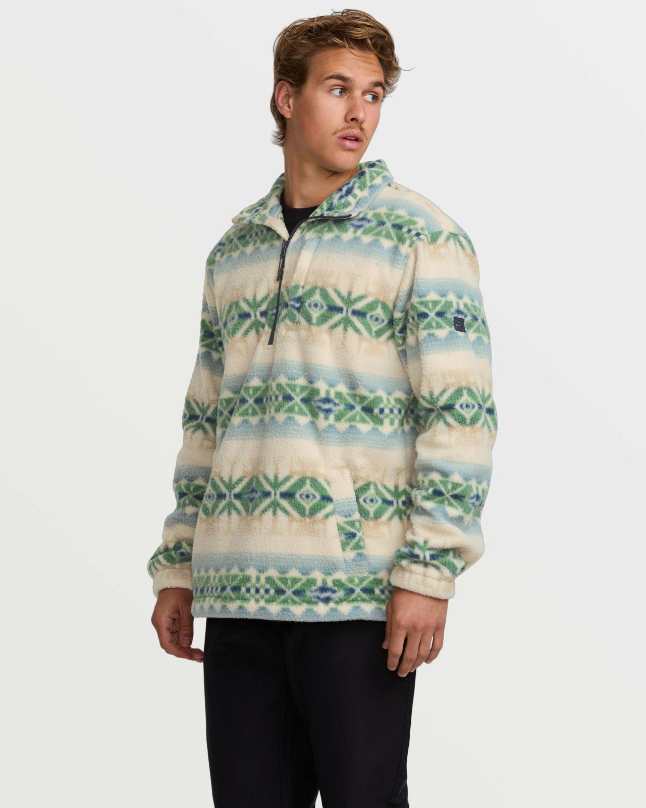 Boundary Mock Sweatshirt - Chino | Billabong Men