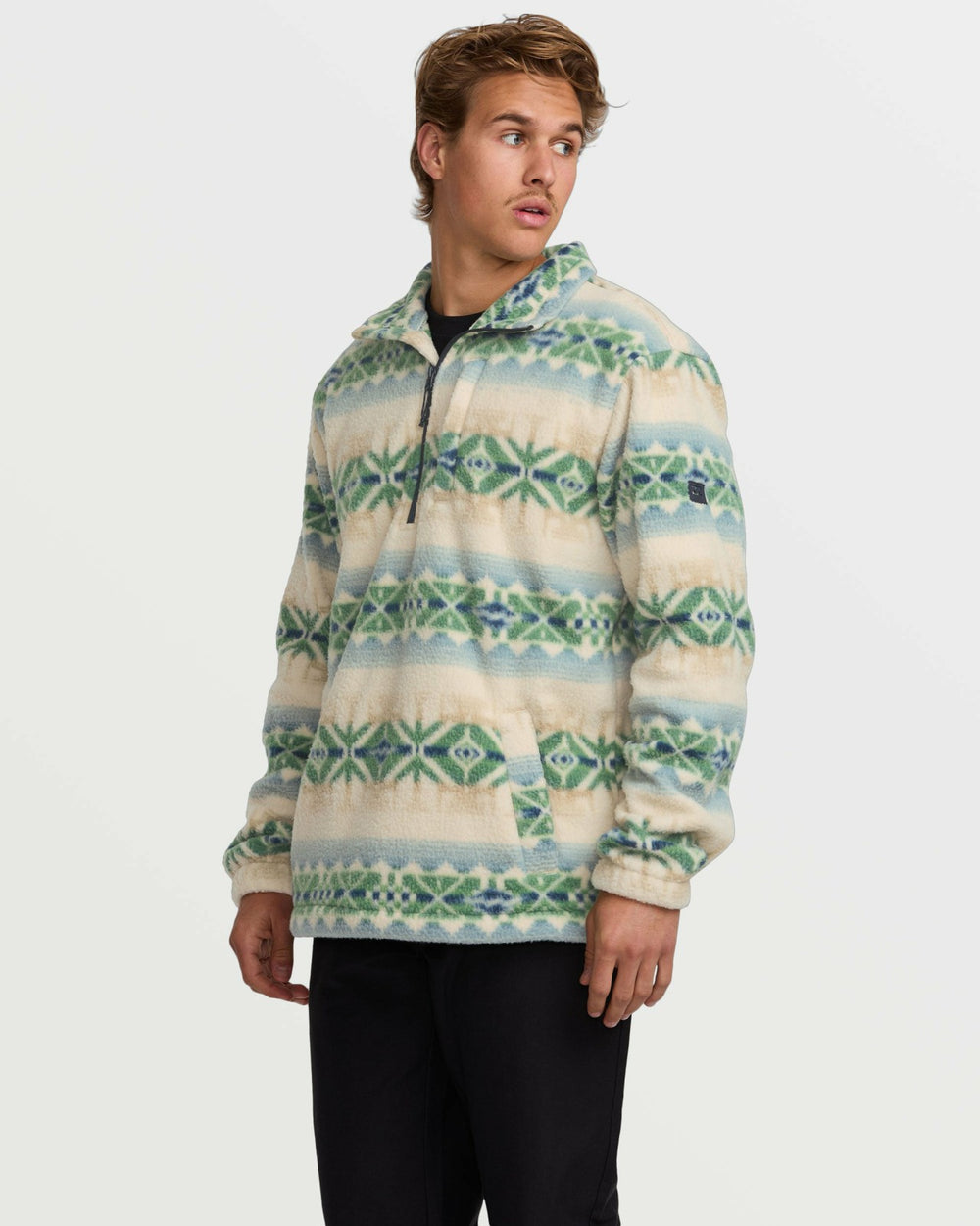 Boundary Mock Sweatshirt - Chino | Billabong Men
