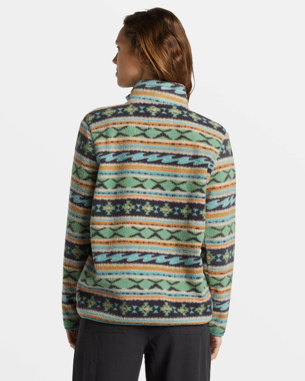 A/Div Boundary Mock 3 Half-Zip Pullover Sweatshirt - Salty Sage | Billabong Women