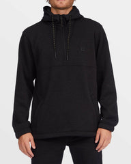 A/Div Boundary Hooded Half-Zip Pullover - Black Heather | Billabong Men