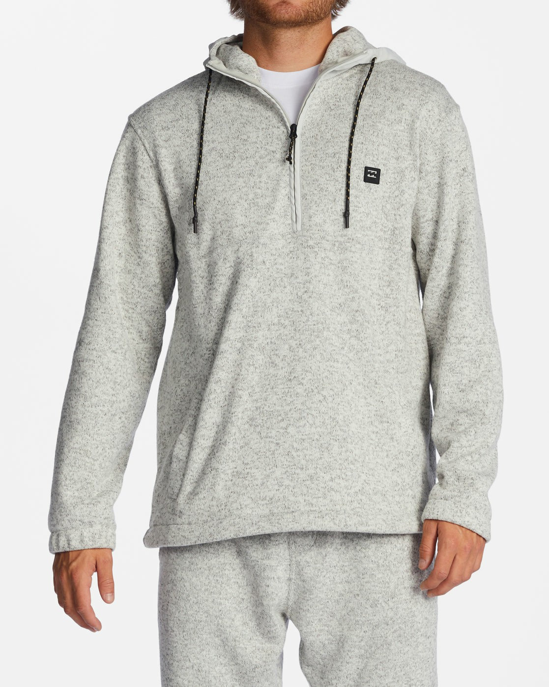 A/Div Boundary Hooded Half-Zip Pullover - Gray Heather | Billabong Men