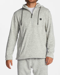 A/Div Boundary Hooded Half-Zip Pullover - Gray Heather | Billabong Men