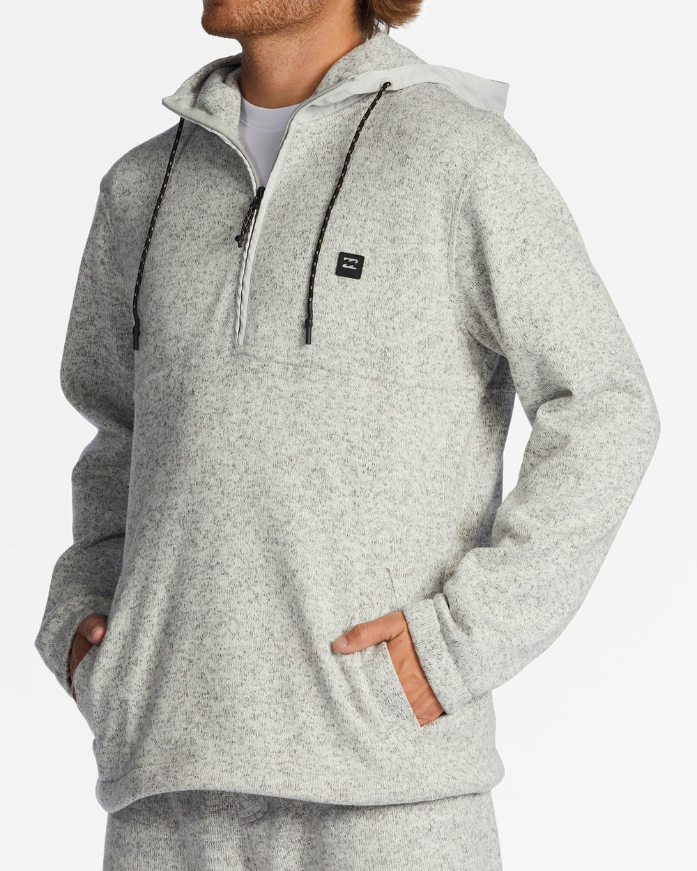A/Div Boundary Hooded Half-Zip Pullover - Gray Heather | Billabong Men