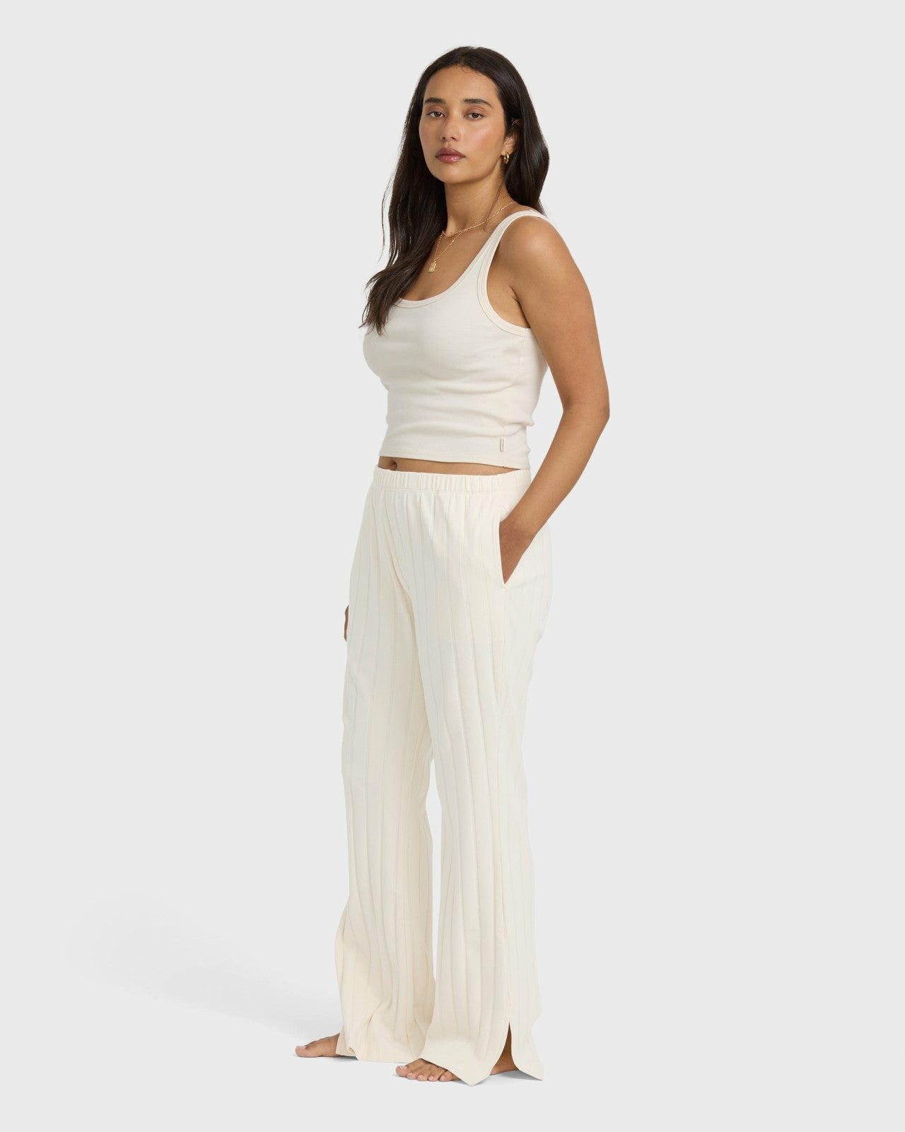 Cass Knit Pants - Whitecap | Billabong Women