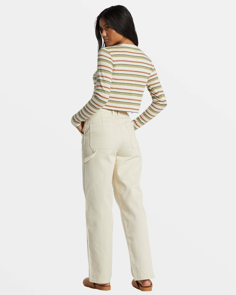 Collet Carpenter Denim Pant - White Cap | Billabong Women
