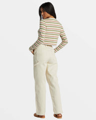 Collet Carpenter Denim Pant - White Cap | Billabong Women
