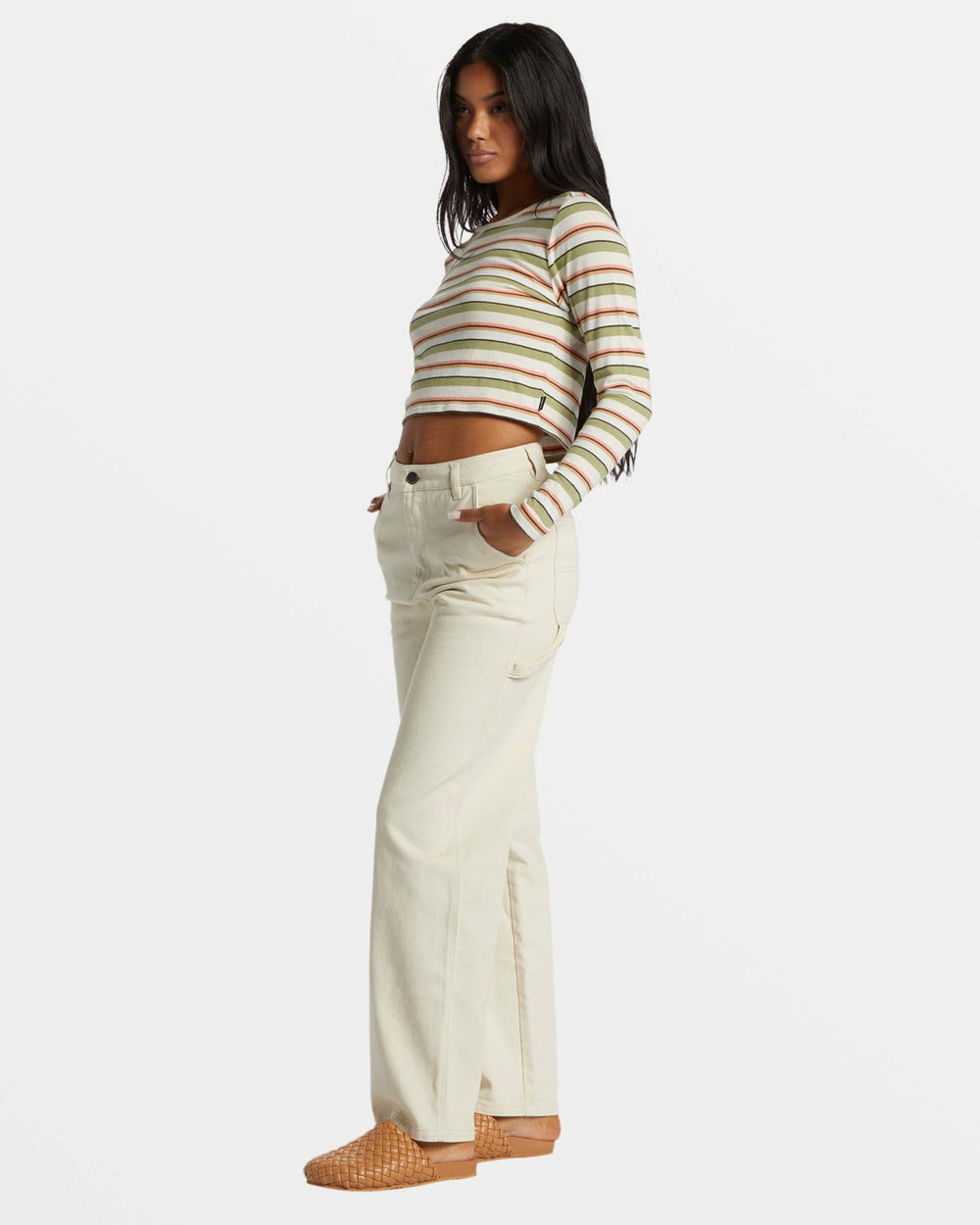 Collet Carpenter Denim Pant - White Cap | Billabong Women