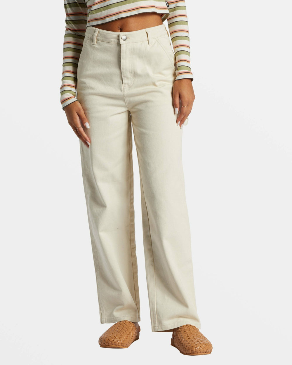 Collet Carpenter Denim Pant - White Cap | Billabong Women