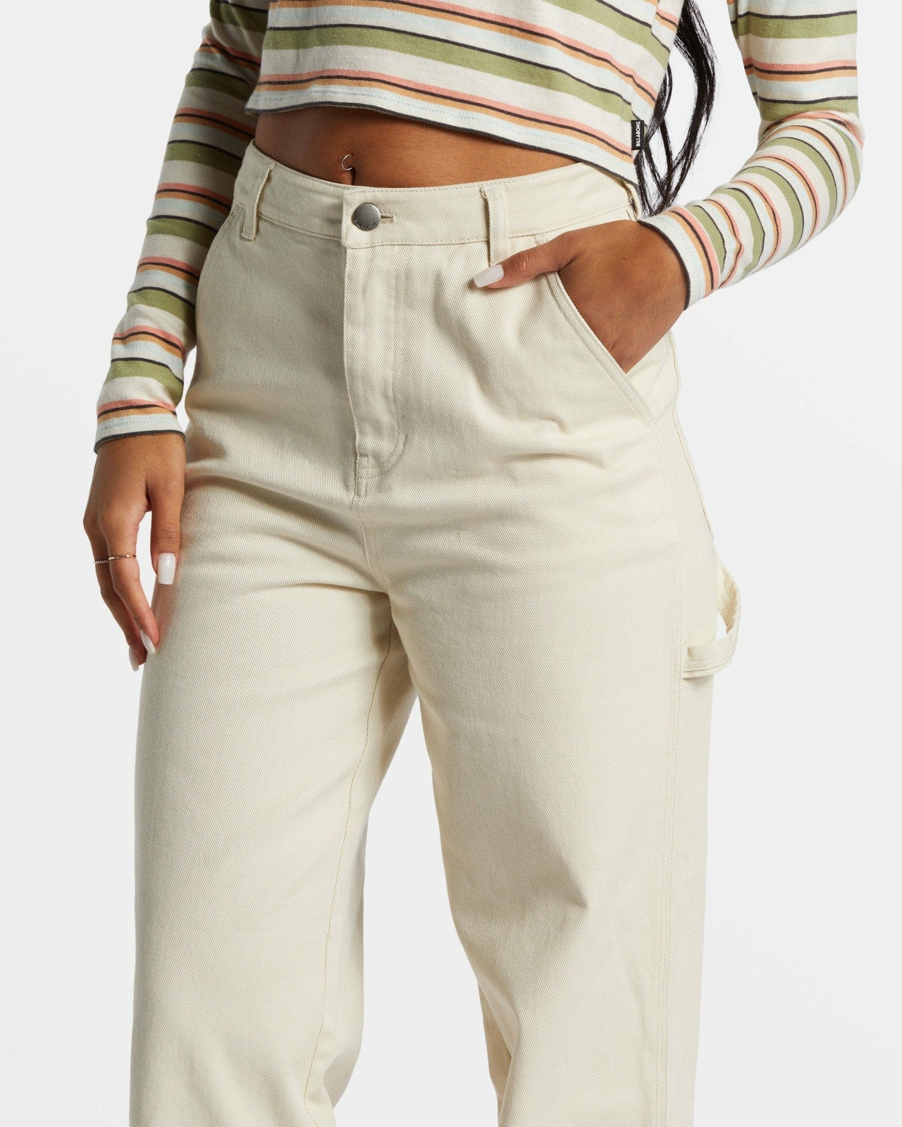 Collet Carpenter Denim Pant - White Cap | Billabong Women