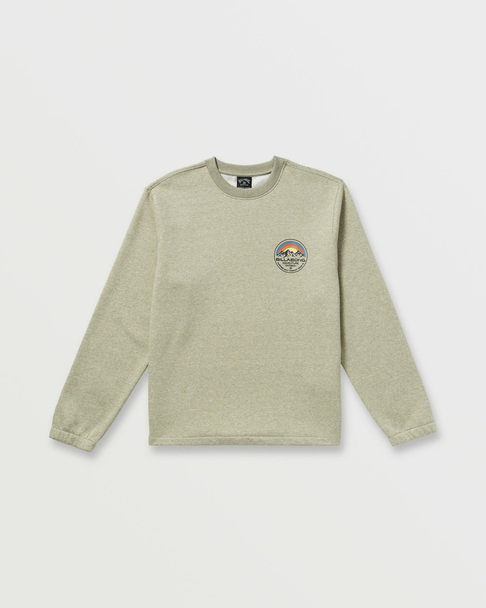 Compass Crew Sweatshirt - Sage Heather | Billabong Men