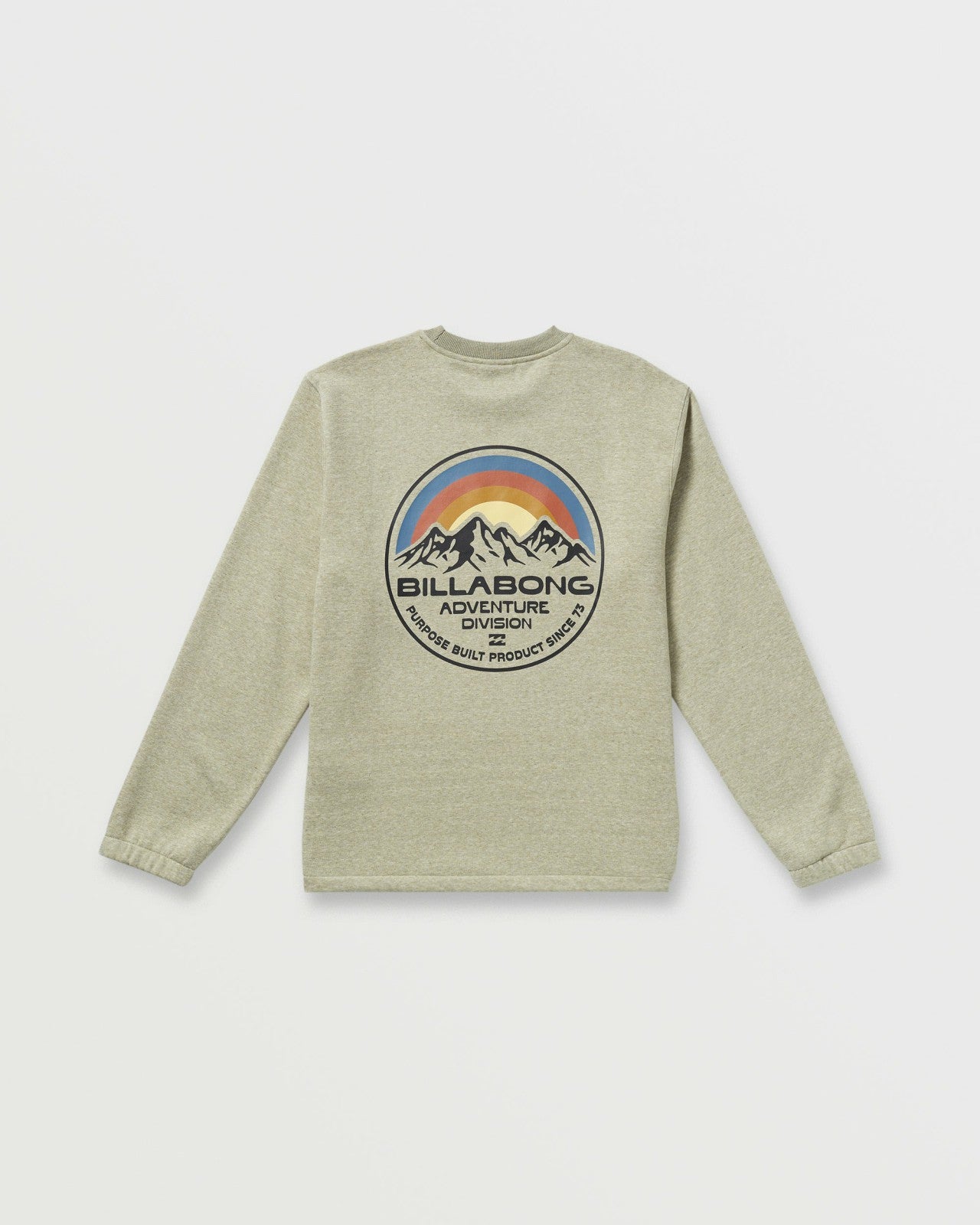 Compass Crew Sweatshirt - Sage Heather | Billabong Men