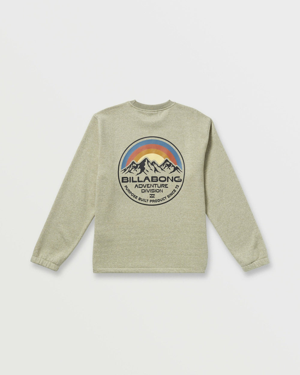 Compass Crew Sweatshirt - Sage Heather | Billabong Men