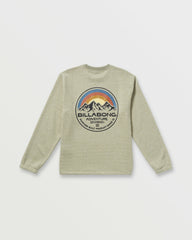 Compass Crew Sweatshirt - Sage Heather | Billabong Men