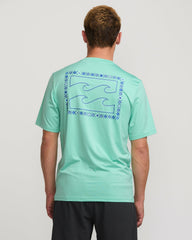 Crayon Wave Loose Fit Short Sleeve Surf Tee - Bermuda | Billabong Men