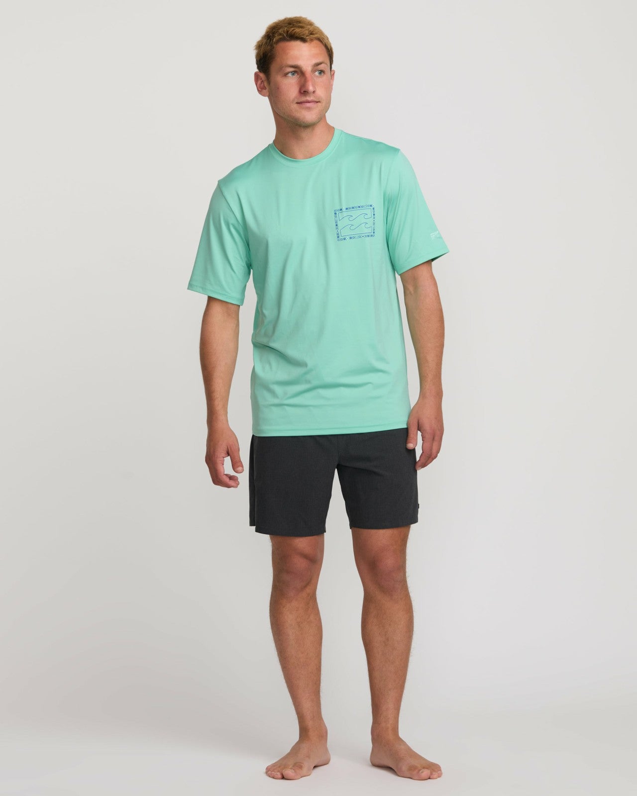 Crayon Wave Loose Fit Short Sleeve Surf Tee - Bermuda | Billabong Men