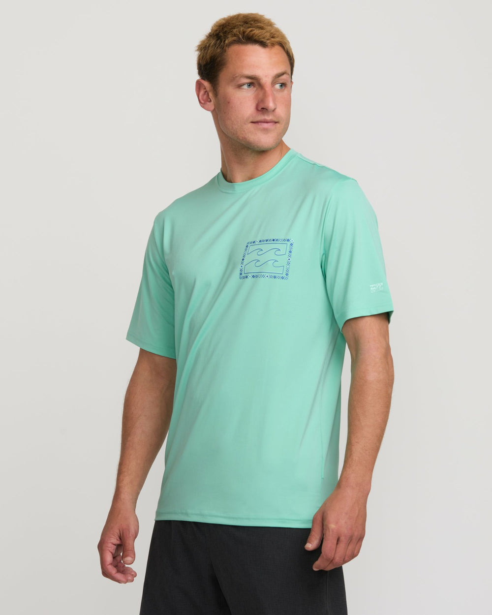 Crayon Wave Loose Fit Short Sleeve Surf Tee - Bermuda | Billabong Men