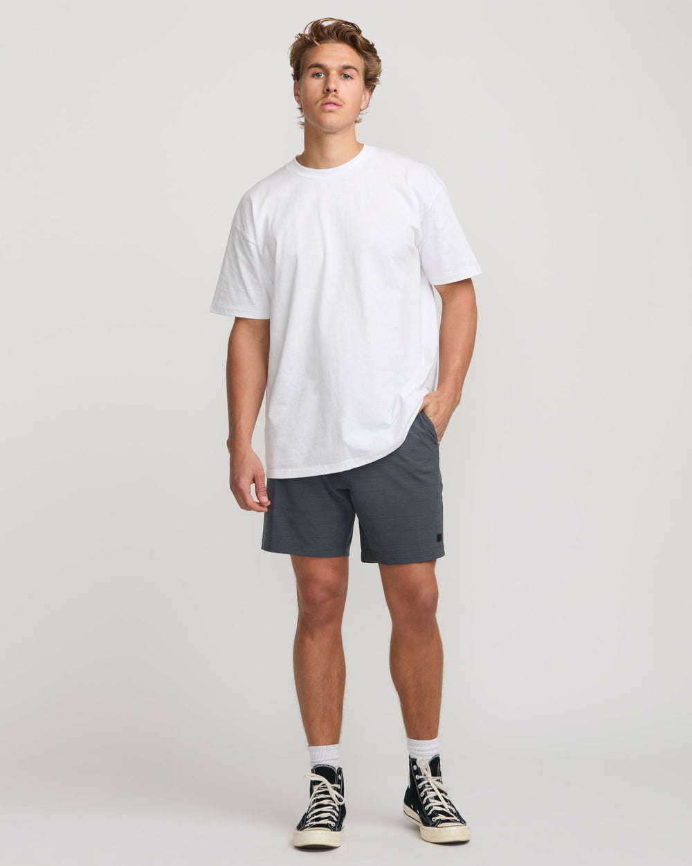 Crossfire Submersible 17" Hybrid Shorts - Aged Indigo | Billabong Men