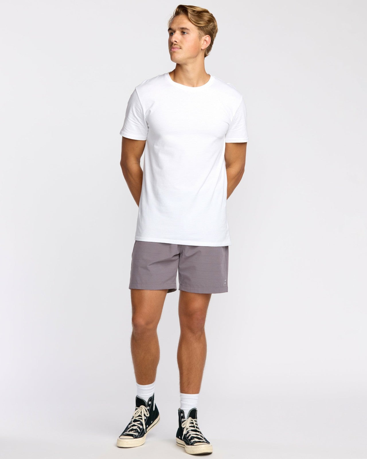 Crossfire Submersible 17" Hybrid Shorts - Purple Ash | Billabong Men