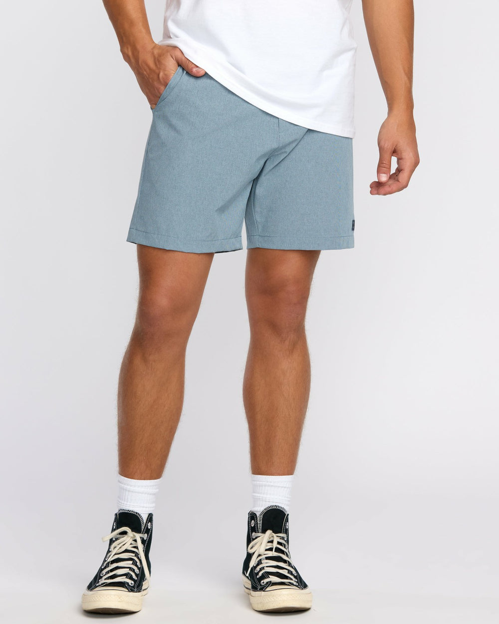 Crossfire Submersible 17" Hybrid Shorts - Slate Blue | Billabong Men