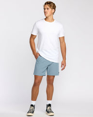 Crossfire Submersible 17" Hybrid Shorts - Slate Blue | Billabong Men