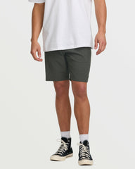 Crossfire Submersible 19" Hybrid Shorts - Asphalt | Billabong Men