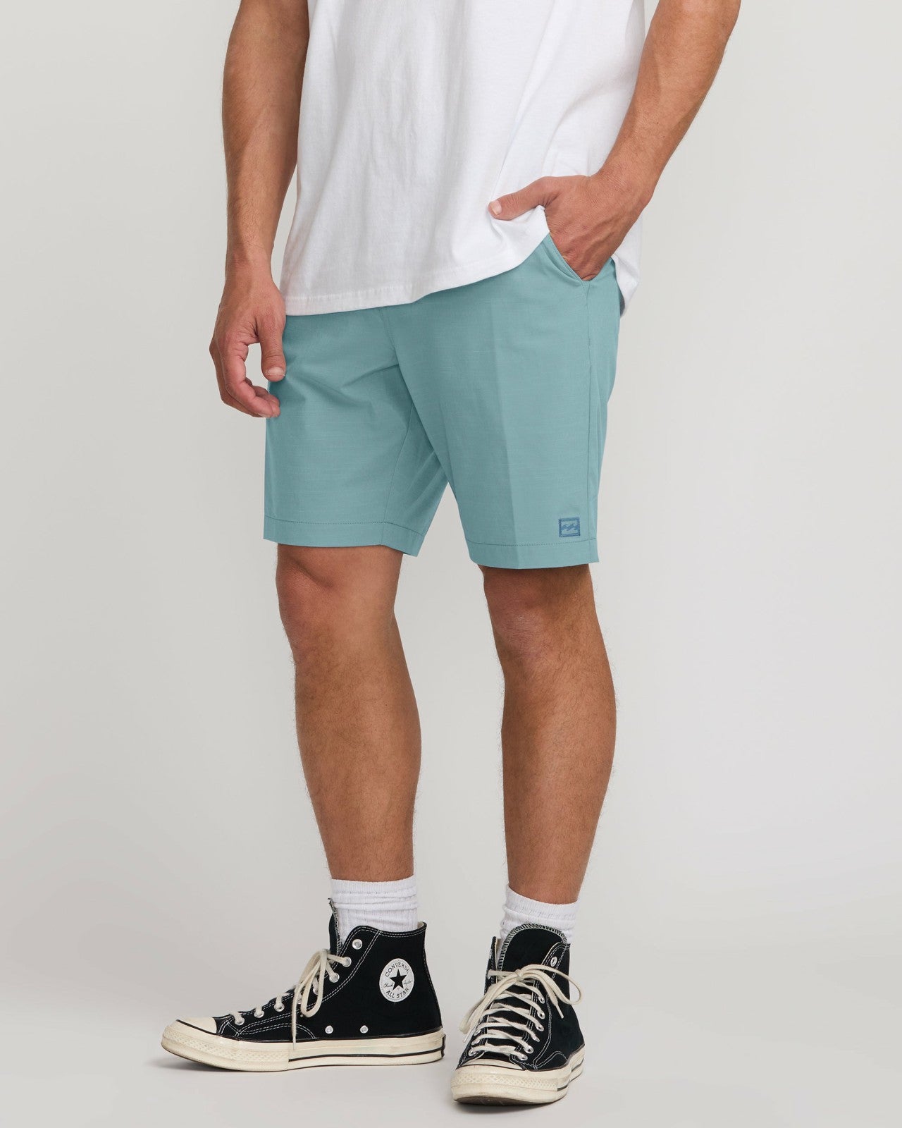 Crossfire Submersible 19" Hybrid Shorts - Glacier Blue | Billabong Men