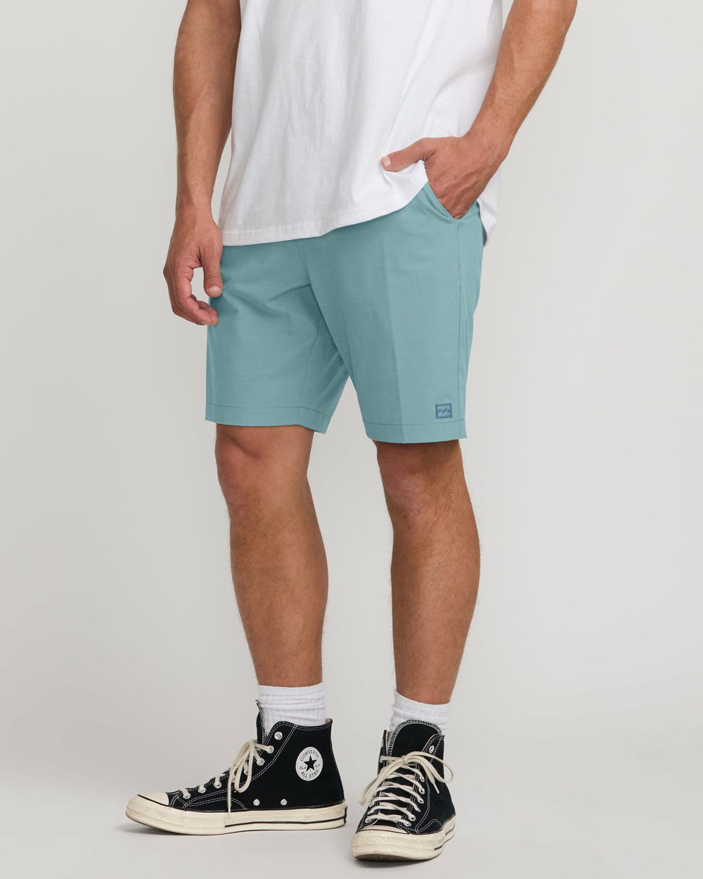 Crossfire Submersible 19" Hybrid Shorts - Glacier Blue | Billabong Men