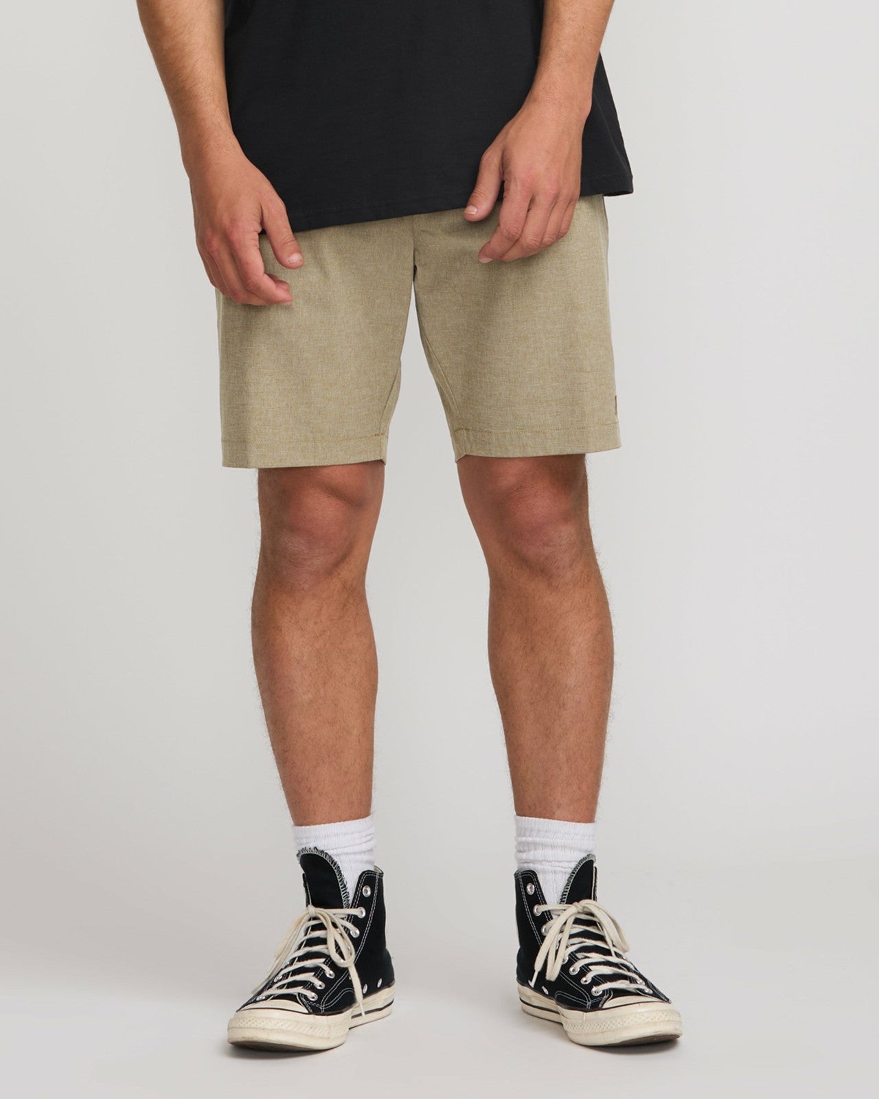Crossfire Submersible 19" Hybrid Shorts - Khaki | Billabong Men