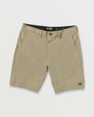 Crossfire Submersible 19" Hybrid Shorts - Khaki | Billabong Men