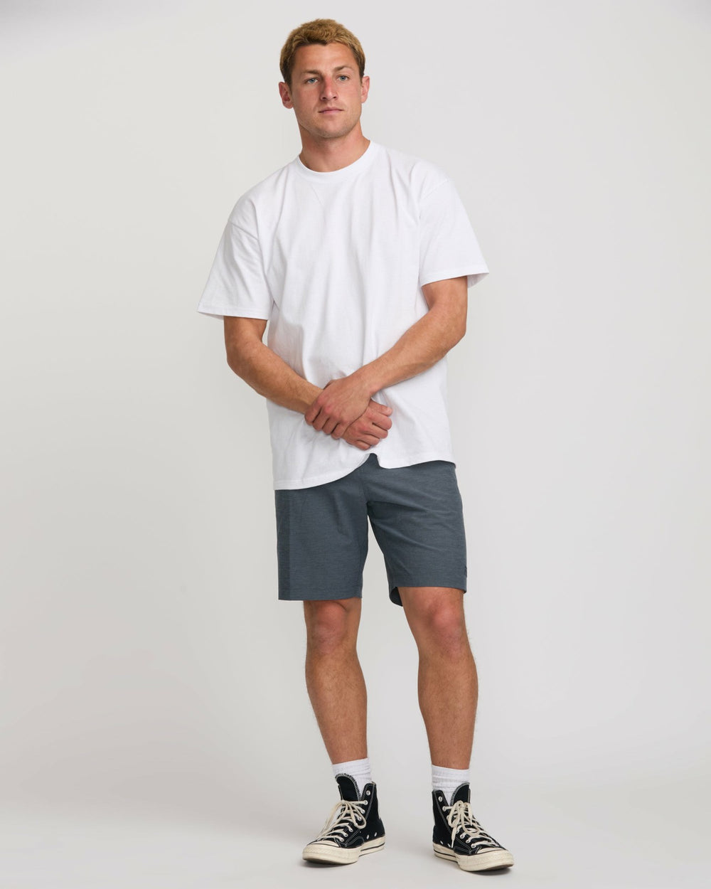 Crossfire Submersible 19" Hybrid Shorts - Navy | Billabong Men