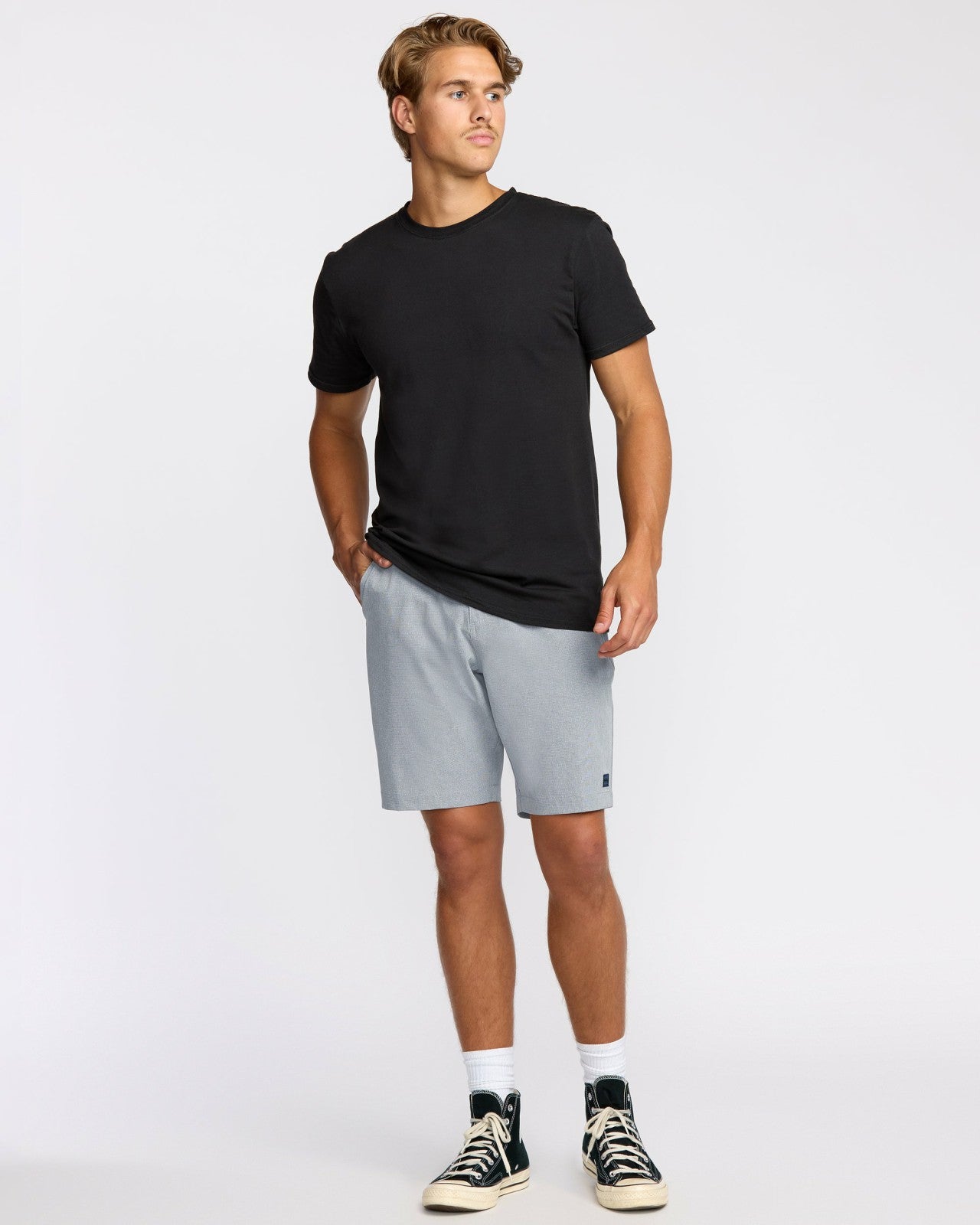 Crossfire Submersible 19" Hybrid Shorts - Slate Blue | Billabong Men