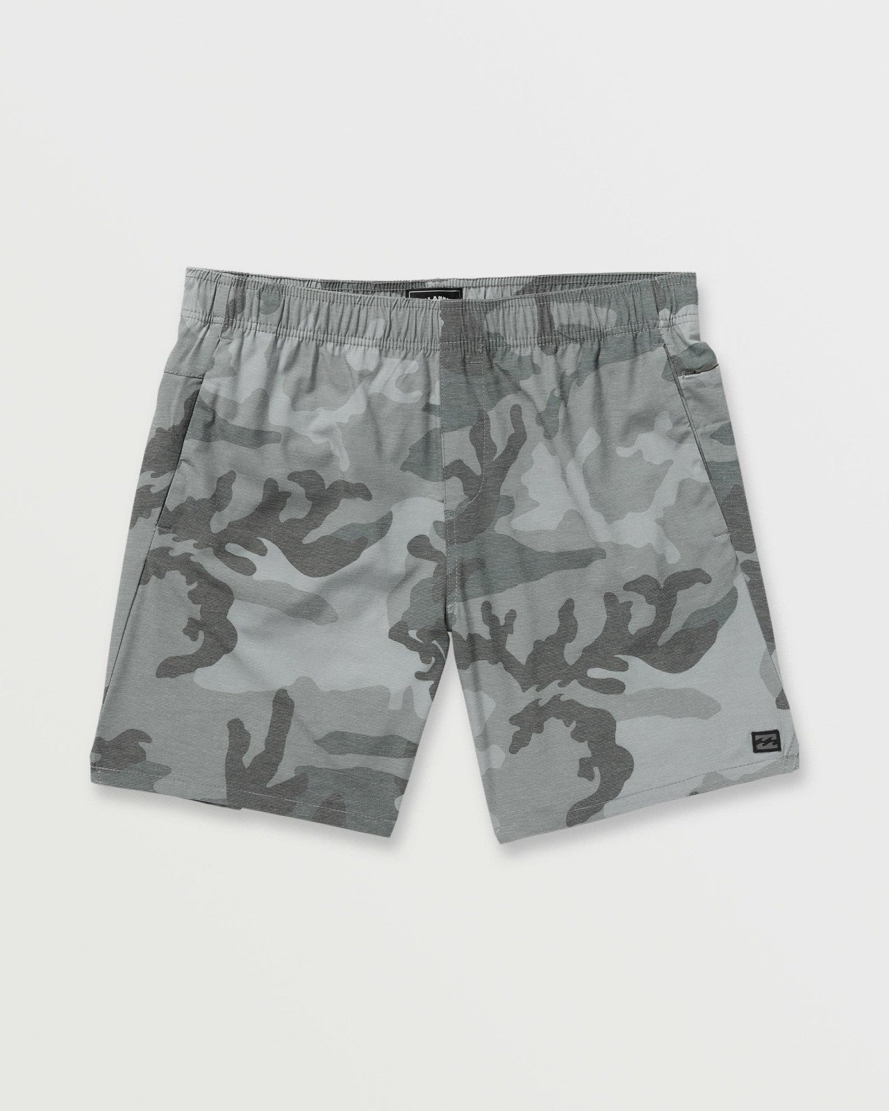 Crossfire Elastic Submersible 18" Hybrid Shorts - Black Camo | Billabong Men