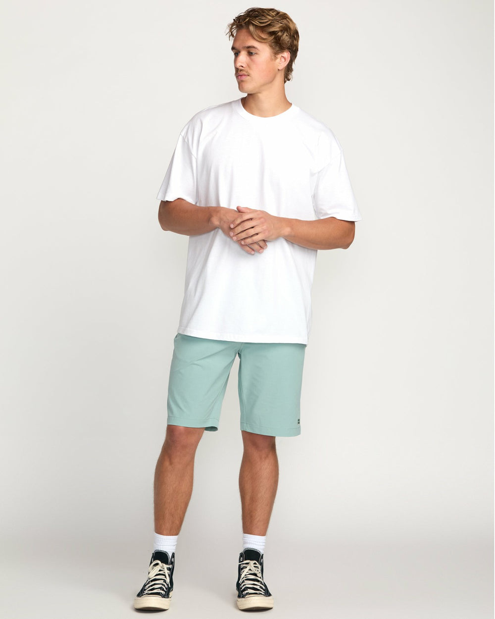 Crossfire Submersible 21" Hybrid Shorts - Seafoam | Billabong Men