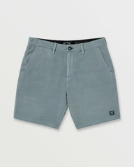 Crossfire Wave Wash Submersible 18" Hybrid Shorts - Blue Haze | Billabong Men
