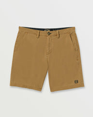 Crossfire Wave Wash Submersible 18" Hybrid Shorts - Tobacco | Billabong Men