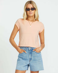 Daily Tee - Dusty Peach | Billabong Women