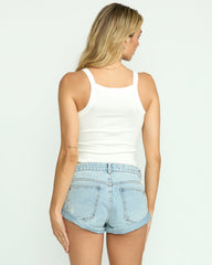 Day Trip Forever Knit Tank - Salt Crystal | Billabong Women