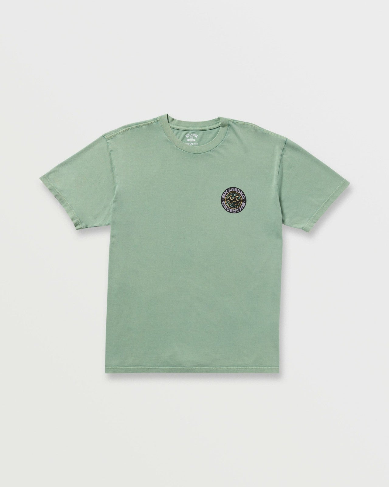Decal Regular Wave Wash Tee - Mist Green | Billabong Men