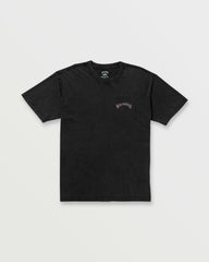 Decal Regular Wave Wash Tee - Washed Black | Billabong Men