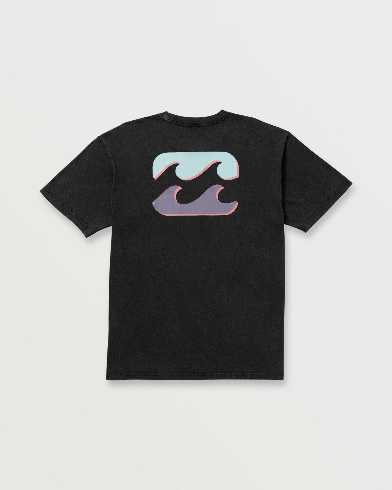 Decal Regular Wave Wash Tee - Washed Black | Billabong Men