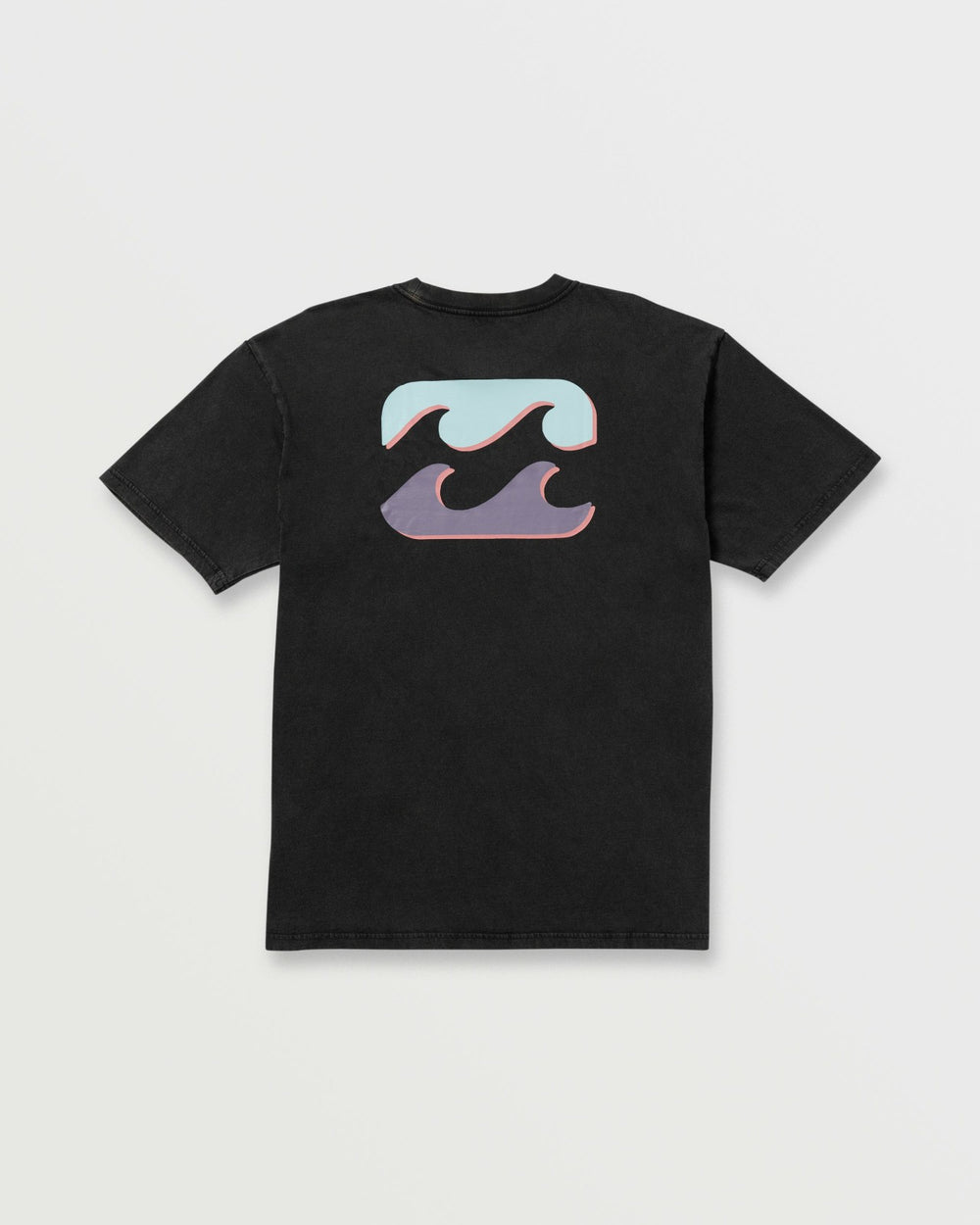 Decal Regular Wave Wash Tee - Washed Black | Billabong Men