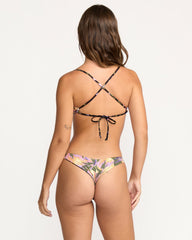 Drifting Coast Reversible Tanga Bikini Bottom - Luv Army | Billabong Women