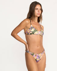 Drifting Coast Reversible V Bralette Bikini Top - Luv Army | Billabong Women