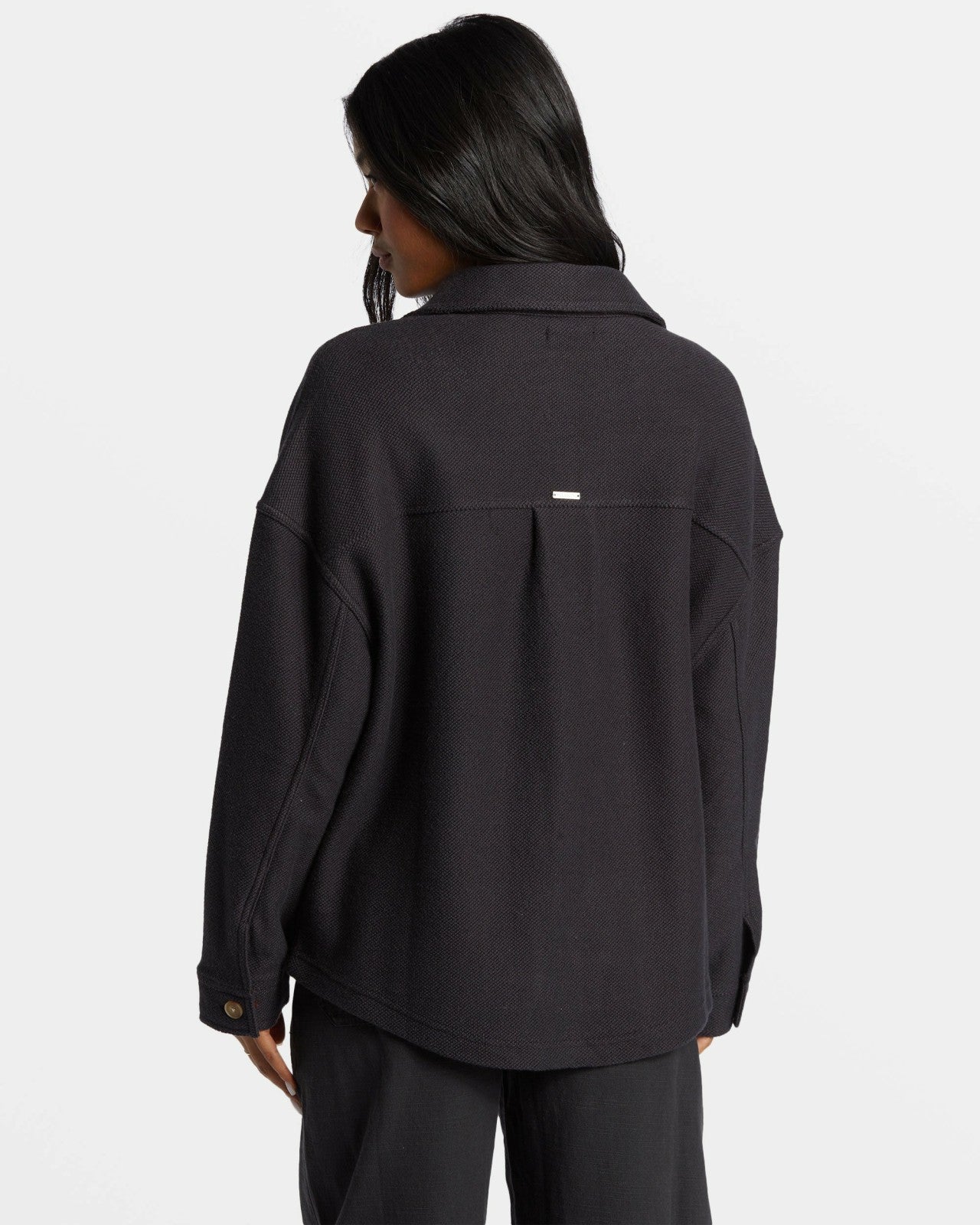 Everytime Oversized Shacket - Black Sands | Billabong Women
