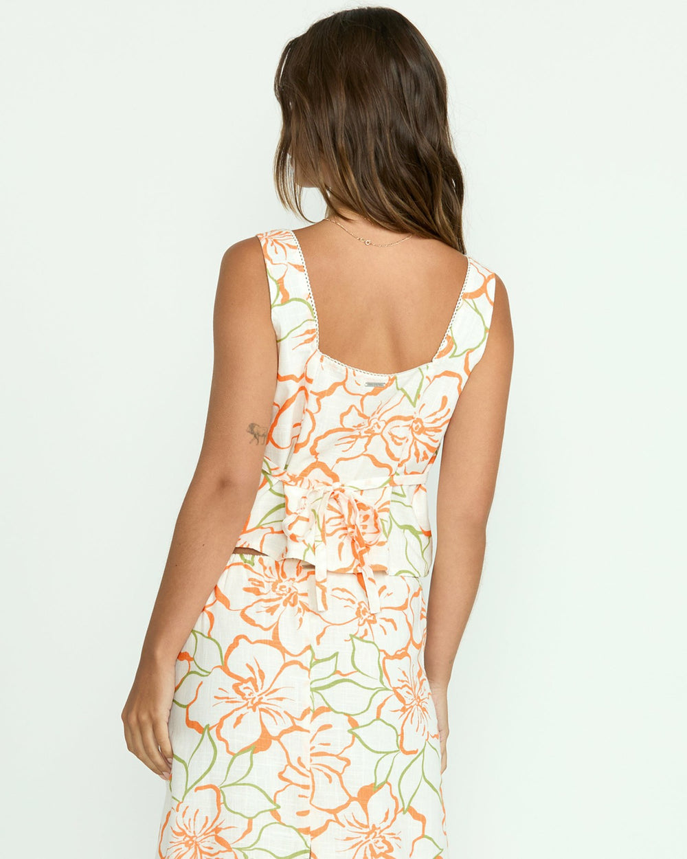 Feelin Free Woven Tank - Salt Crystal | Billabong Women