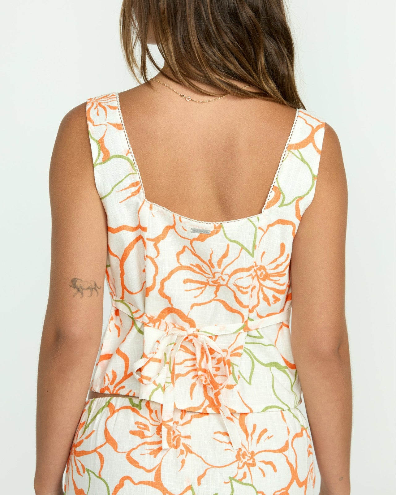 Feelin Free Woven Tank - Salt Crystal | Billabong Women