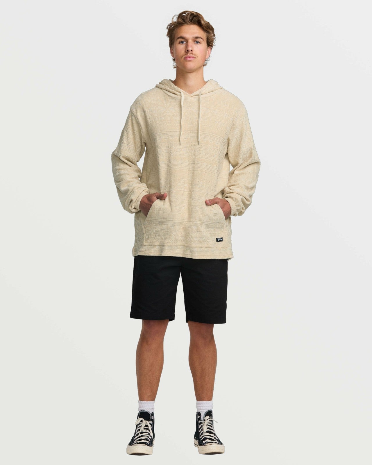 Flecker Jacquard Pullover Sweatshirt - Chino | Billabong Men