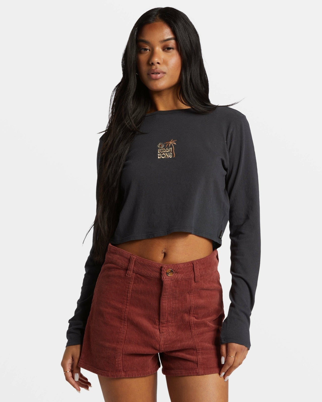 Free Fall Corduroy Shorts - Choc Chip | Billabong Women