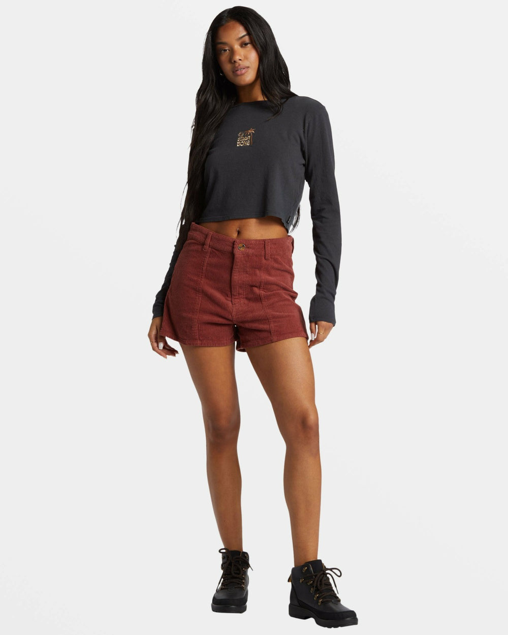 Free Fall Corduroy Shorts - Choc Chip | Billabong Women