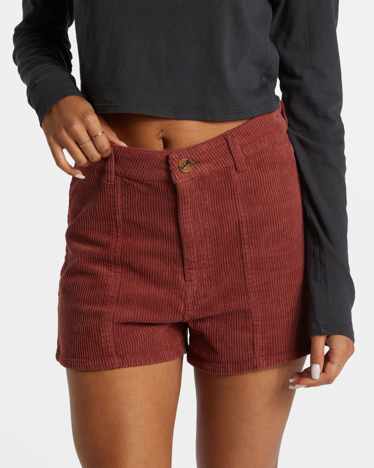 Free Fall Corduroy Shorts - Choc Chip | Billabong Women